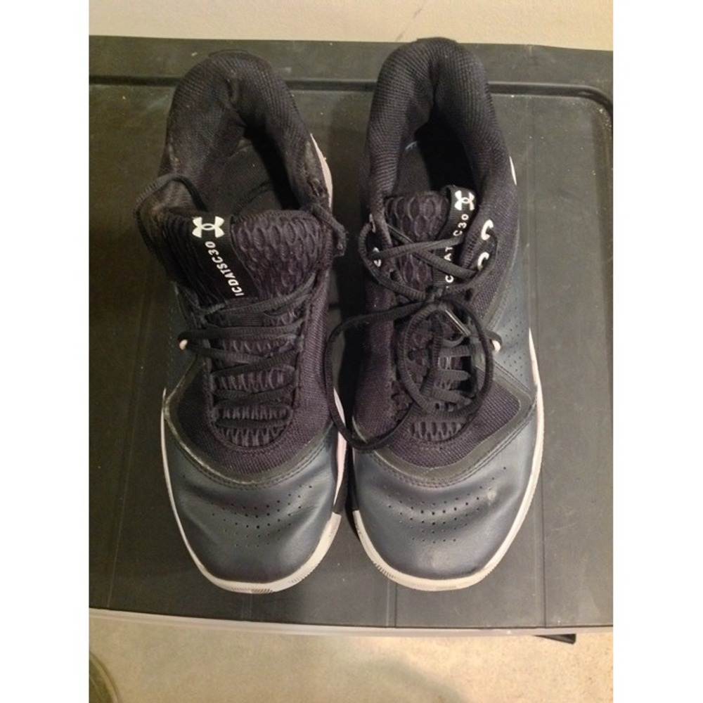 Under Armour Curry 3 Black Basketball Shoes Size 9.5
